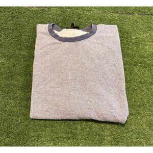 Patagonia sweatshirt mens large gray trail harbor raglan breathable hiking 5